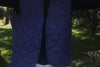 Navy Vest with Closure. A lightweight Navy Blue Vest pictured in Lawn made for everday.