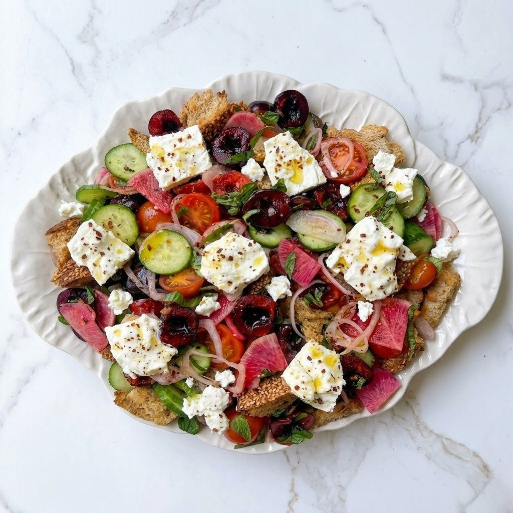 Panzanella Is What Happens When You Stop Throwing Out Stale Bread