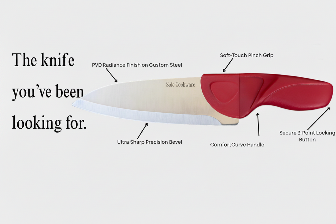 Sole Cookware vs. Other Knives: Why Your Chef’s Knife Should Finally Fit You
