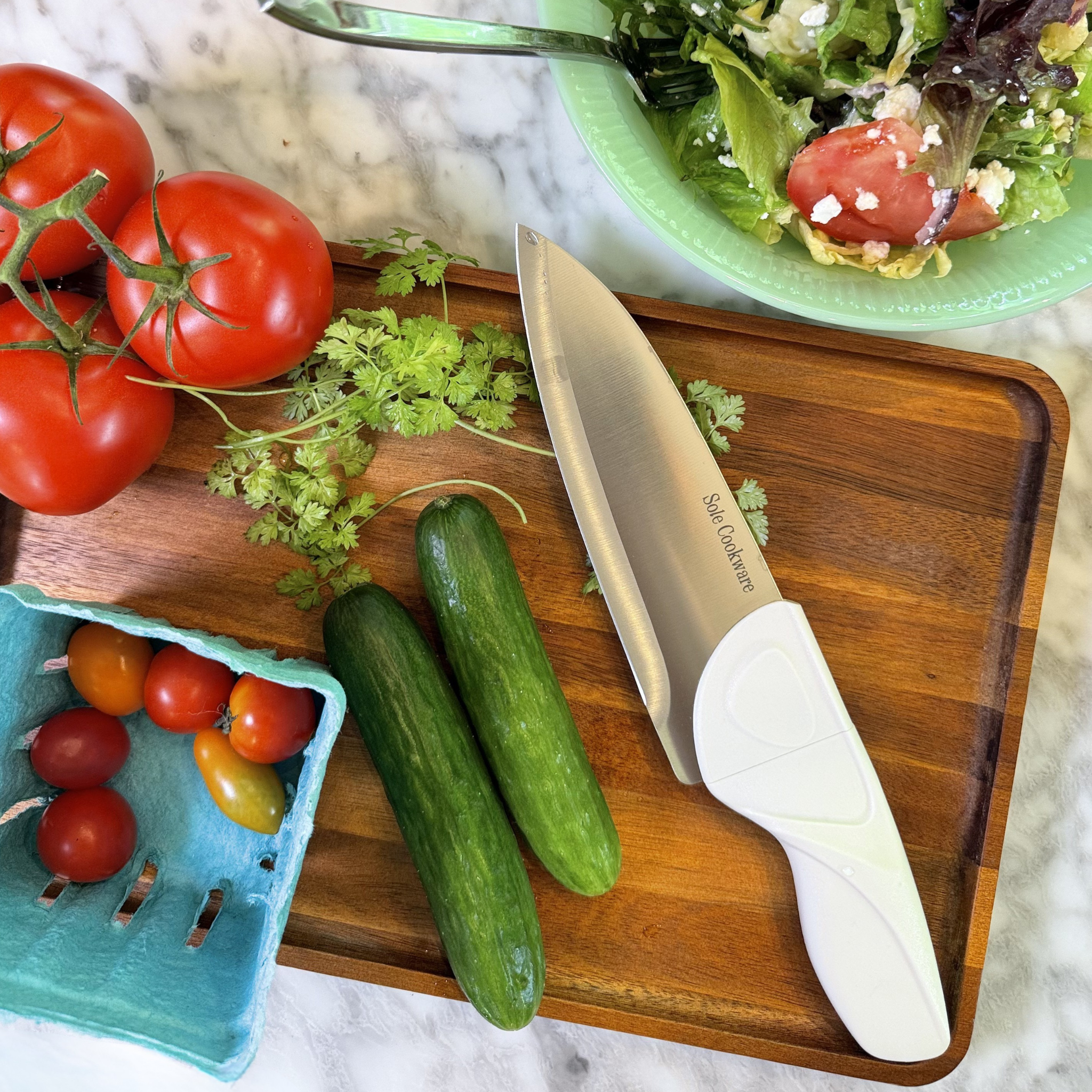 The Science of the Lightweight Chef Knife: Why Less Mass Means More Mastery - Sole Cookware
