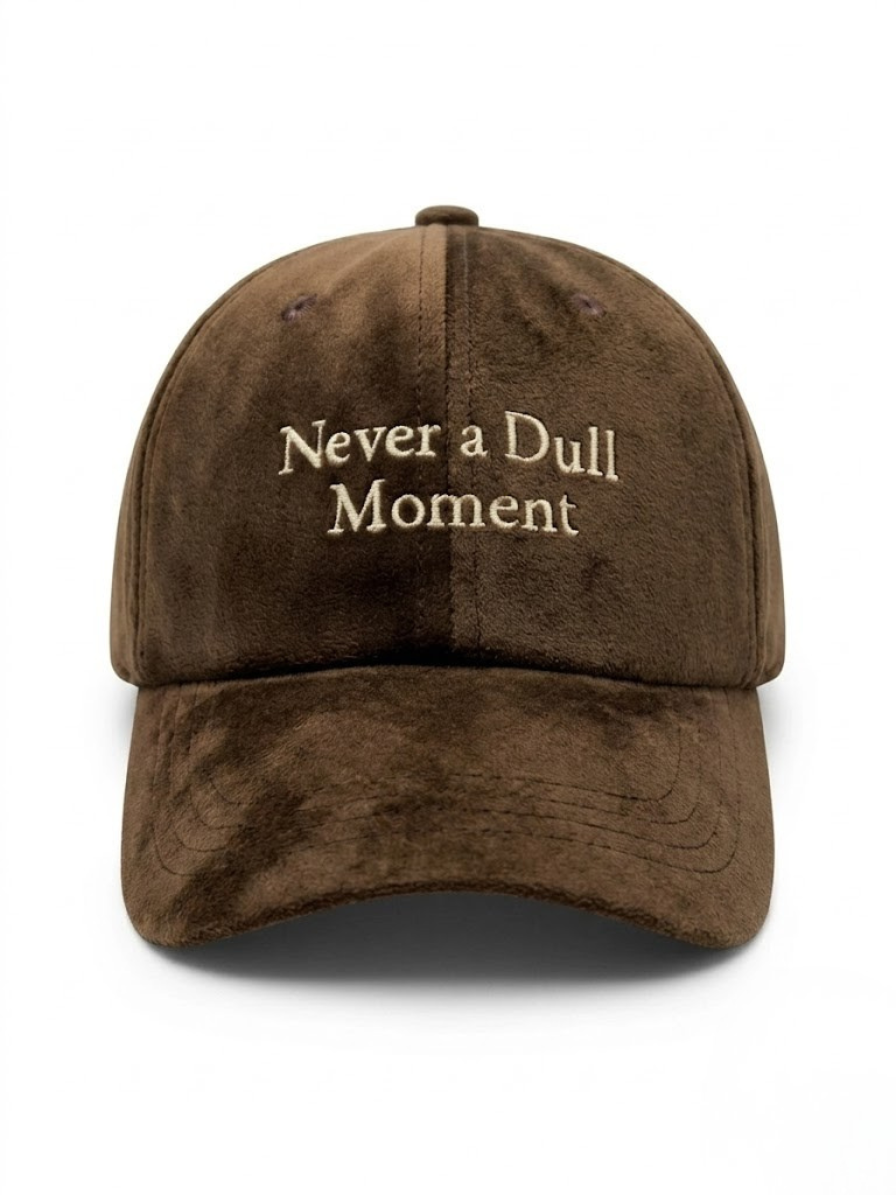 Suede Never a Dull Moment Cap