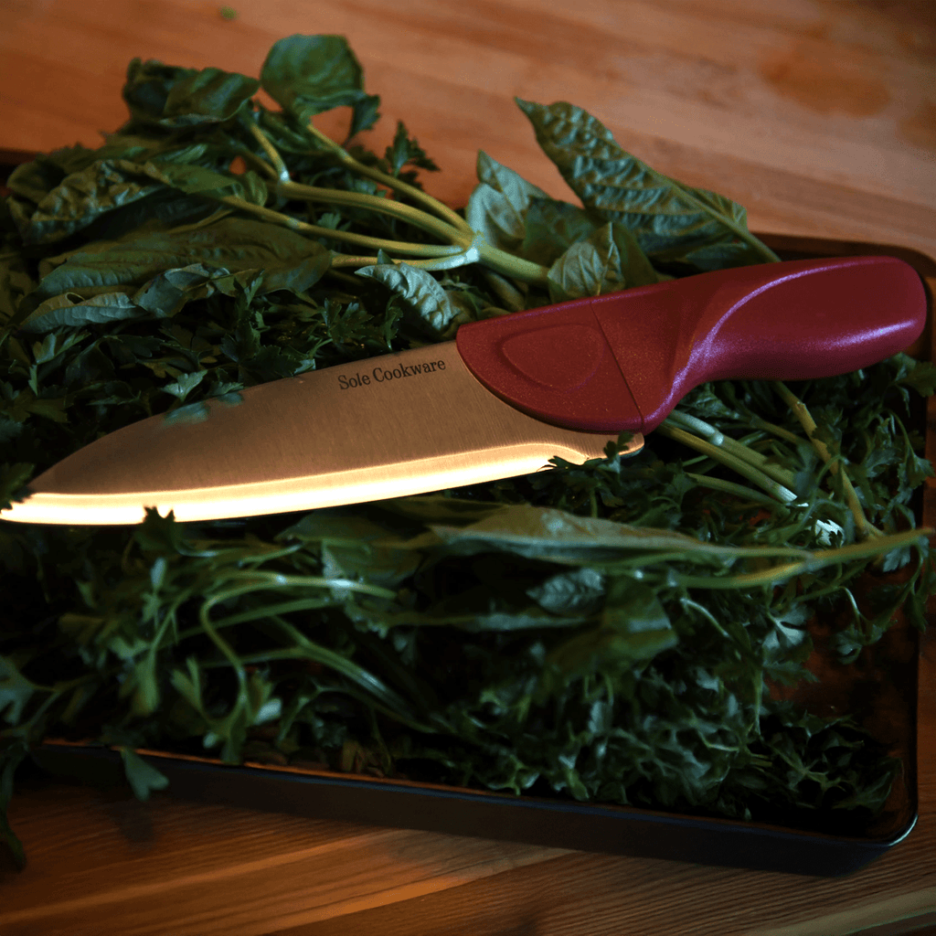 The Cardinal Knife - Cherry - Sole Cookware